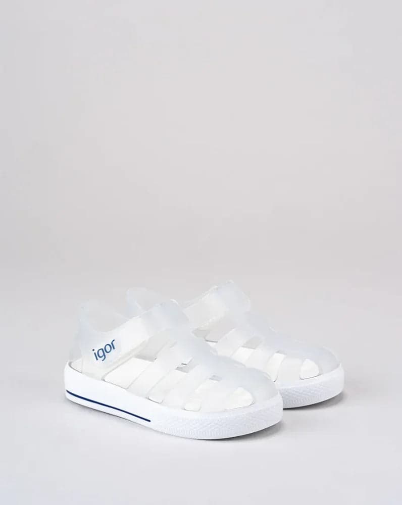 Sandalias Kids Igor Star Blanco